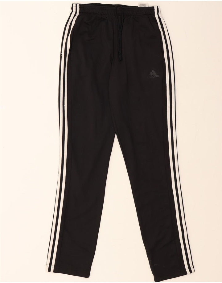 ADIDAS Womens Tracksuit Trousers UK 14 Medium Black Polyester Vintage Adidas and Second-Hand Adidas from Messina Hembry 