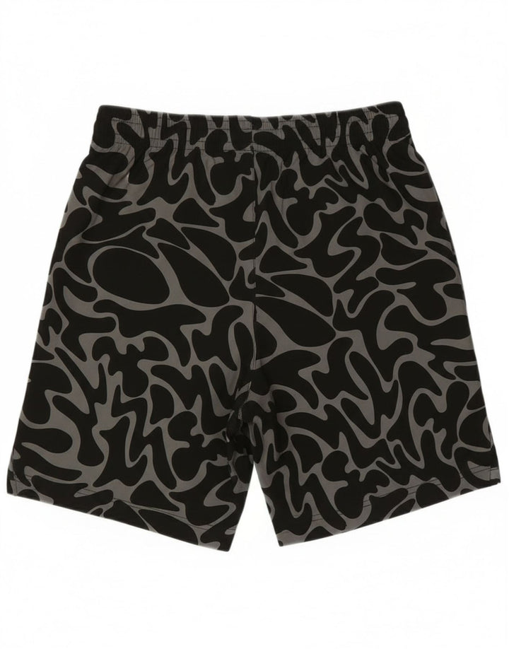 Reebok Herren Sport Shorts XS Schwarz Camouflage Polyester