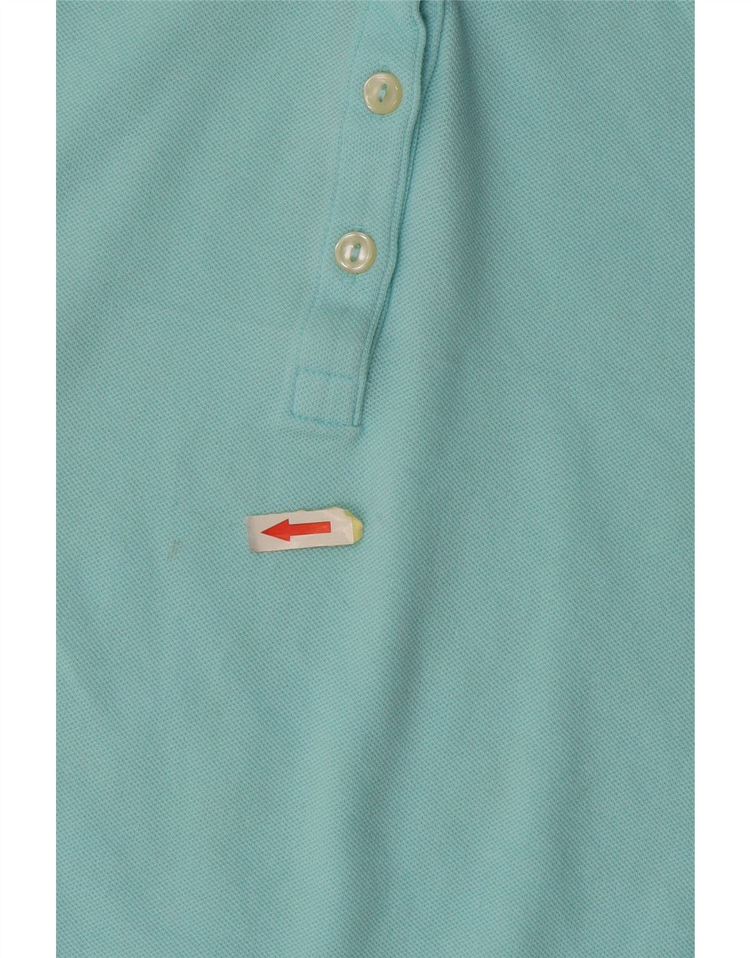 Lacoste Damen Poloshirt Größe 46 XL Blaue Baumwolle