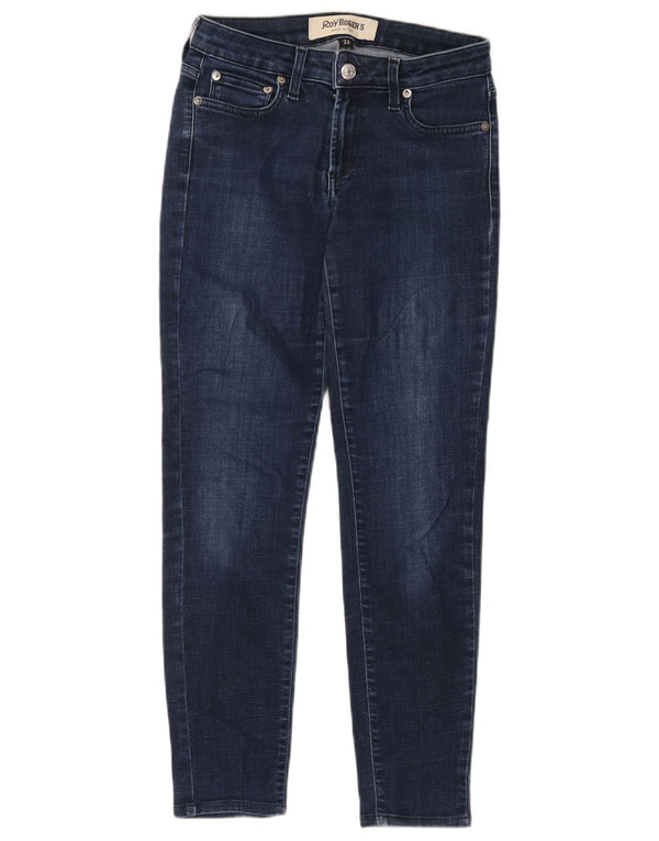 Roy Rogers Damen Skinny Jeans W26 L26 Marineblau