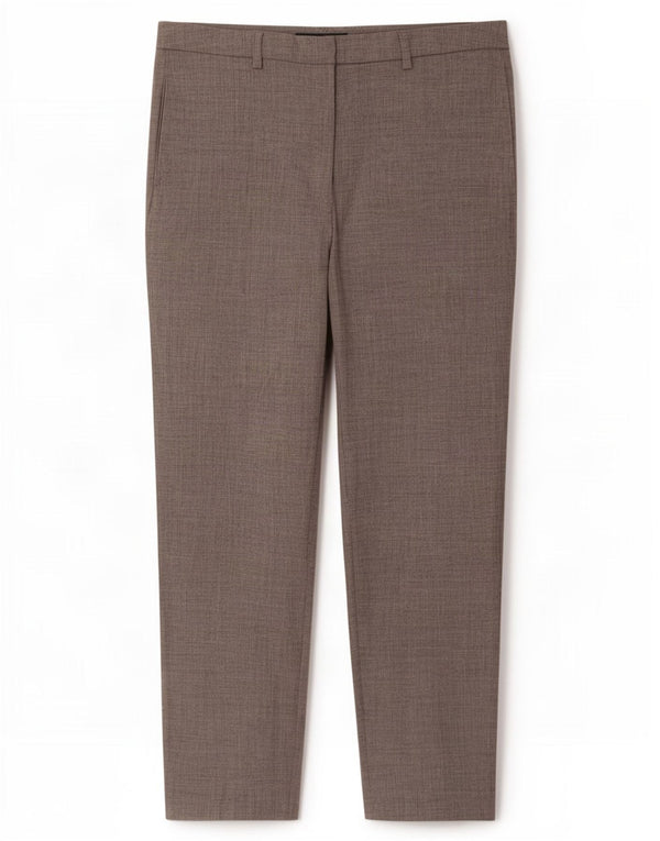 Marks & Spencer Damen Gerade Chinohose UK 16 Large W34 L30 Grau