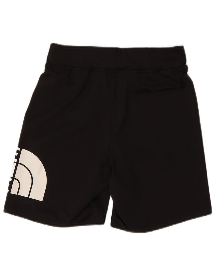 The North Face Damen Graphic Sport Shorts UK 8 Small Schwarz Polyester