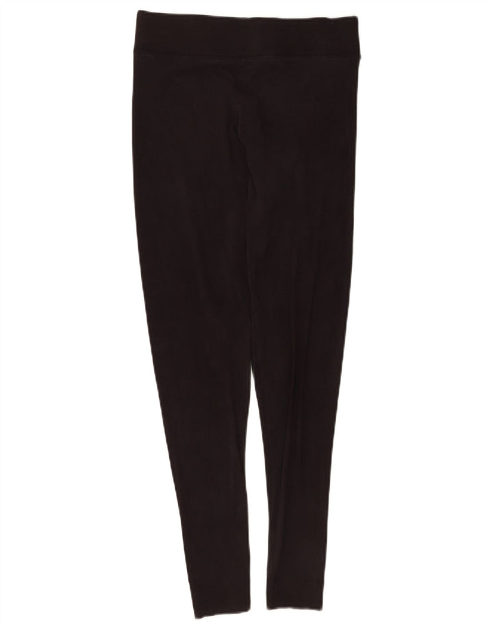 Marks & Spencer Damen Leggings UK 10 Small Schwarze Viskose