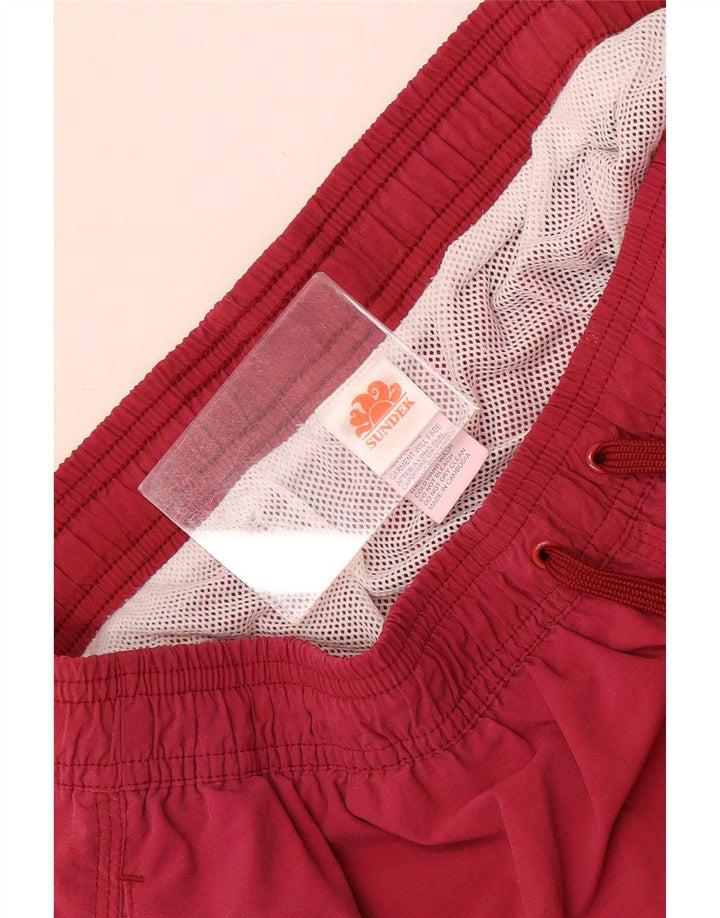 Sundek Herren-Badeshorts, groß, rosa Nylon