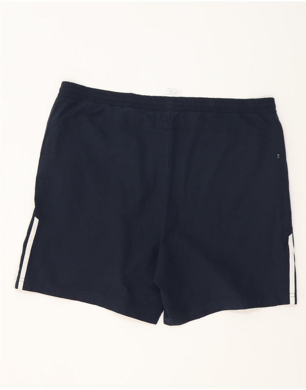 Adidas Herren-Sportshorts, groß, marineblau, Polyester