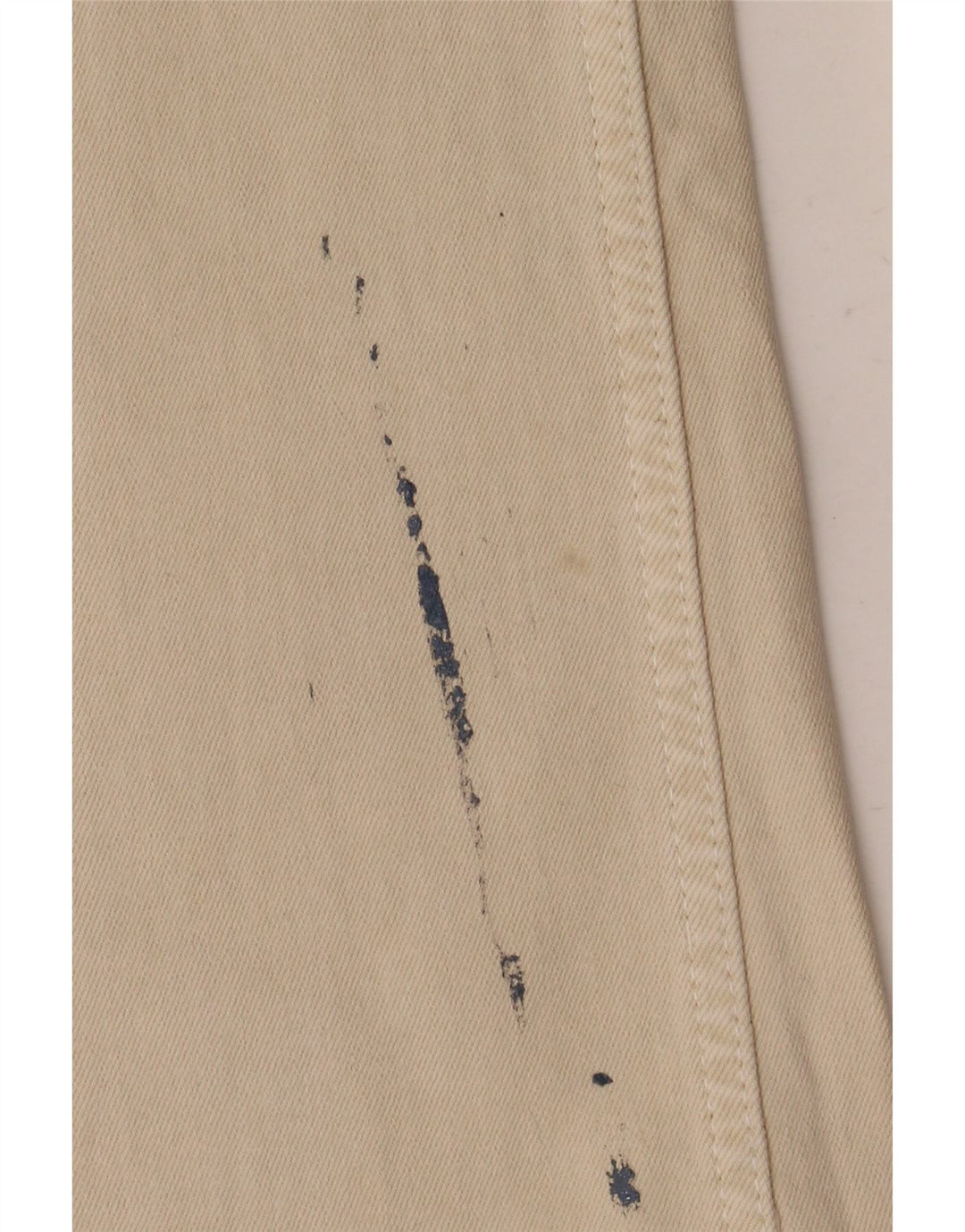 Kurze Jeans für Damen von Zara, EU 40, mittelgroß, W30, L25, gebrochenes Weiß
