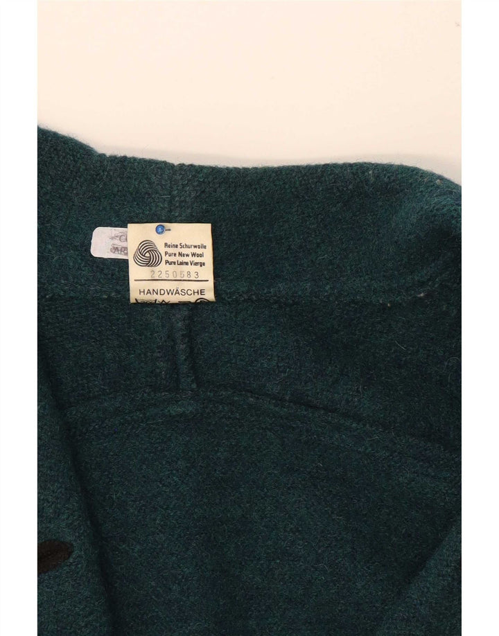 Vintage Damen übergroße zweireihige Blazerjacke EU 38 Mittelgrün