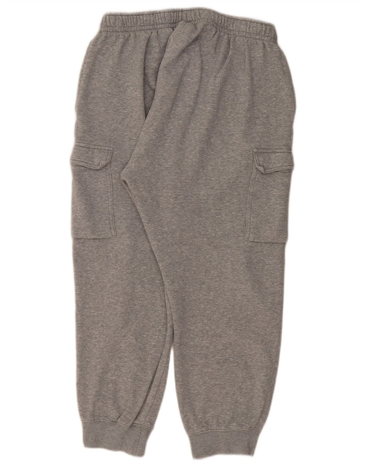 Nike Herren Cargo-Trainingshose, Jogginghose, Größe L, Grau, Baumwolle