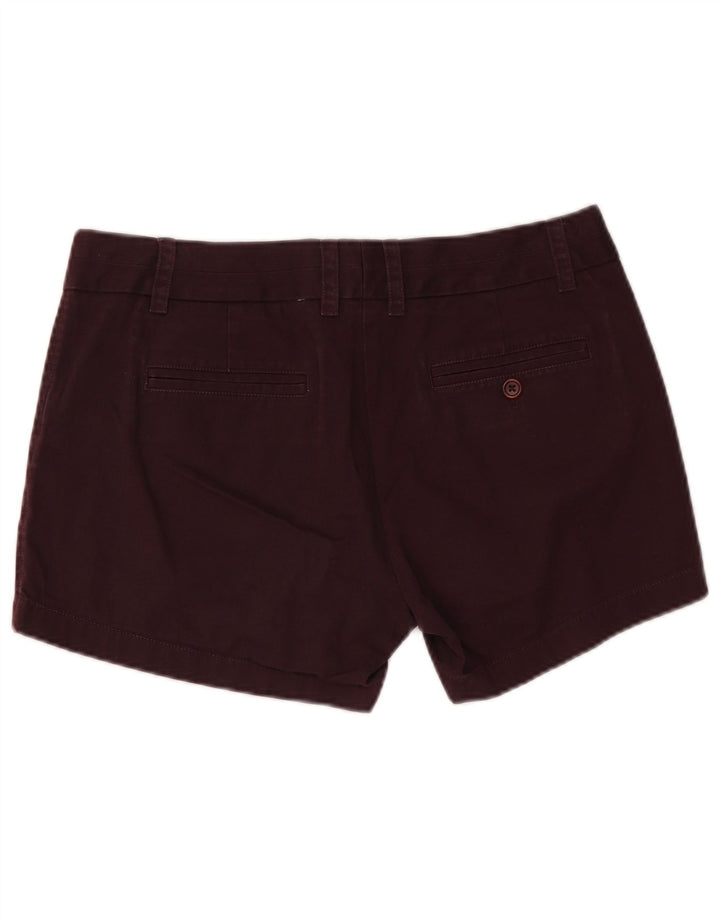 J. CREW Damen Chino-Shorts US 8 Medium W32 Braune Baumwolle