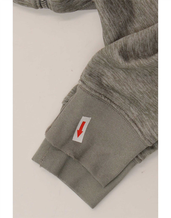 Jordan Herren-Kapuzenpullover mit Reißverschluss, mittelgraues Polyester