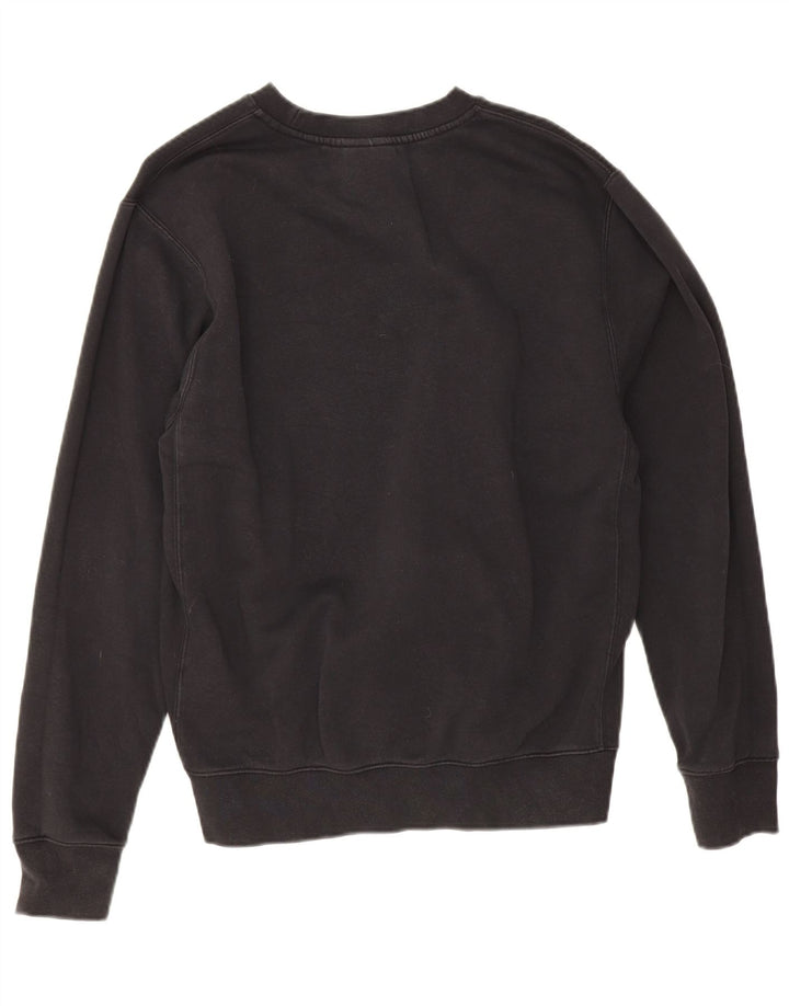 Nike Herren-Sweatshirt mit lockerer Passform, Größe S, schwarze Baumwolle