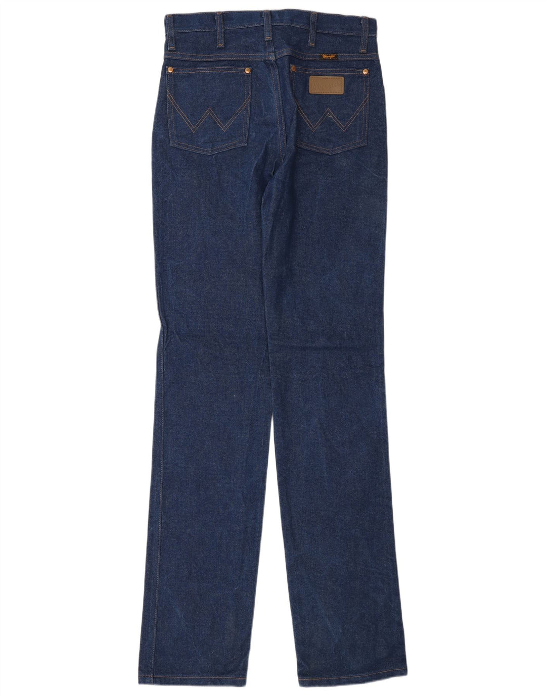 Wrangler Damen Straight Jeans W30 L36 Blaue Baumwolle