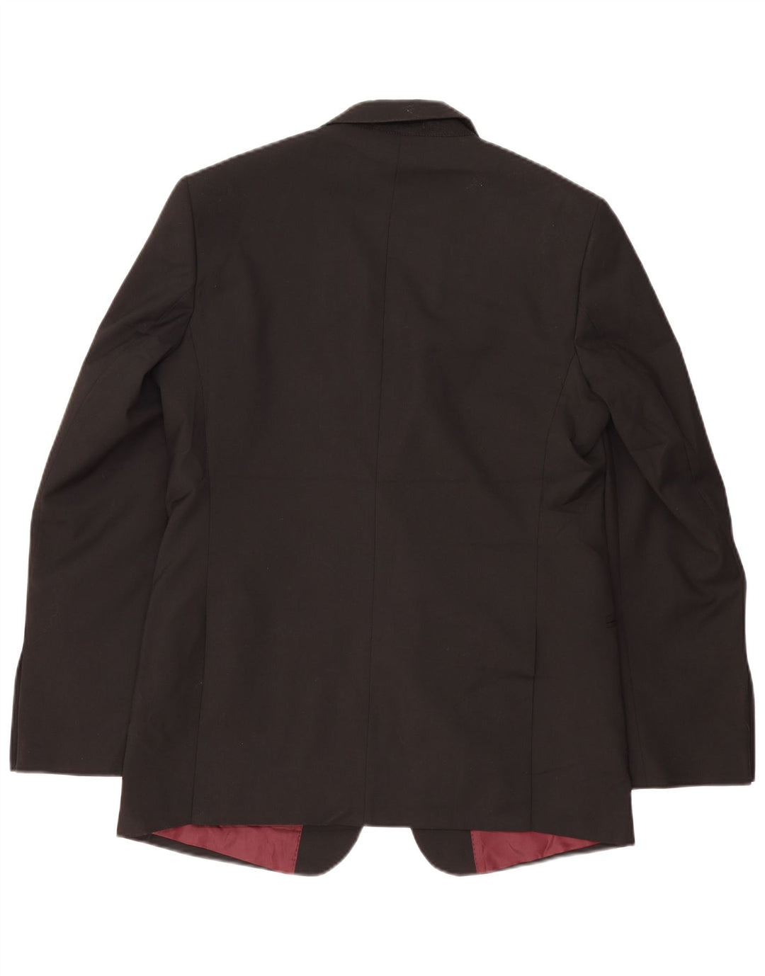 Marks & Spencer Herren Longline 2-Knopf-Blazerjacke UK 42 XL Schwarz