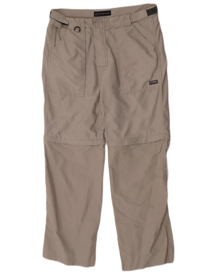 Peak Performance Herren-Wanderhose XL W38 L32 Graue Baumwolle