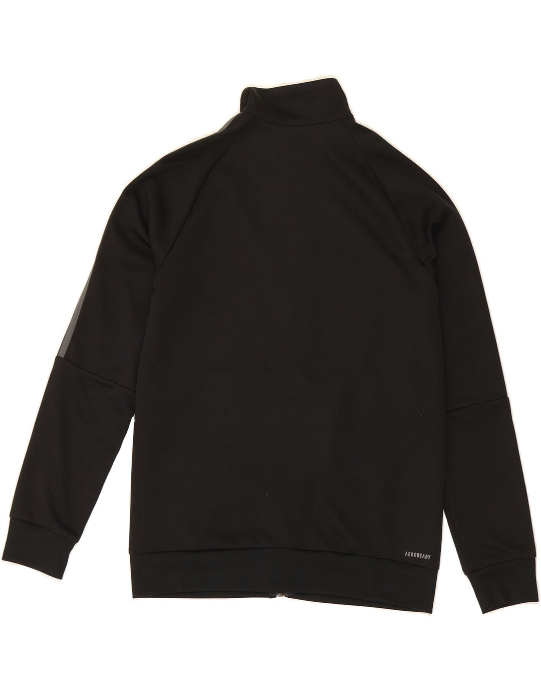 ADIDAS Boys Aeroready Tracksuit Top Jacket 13-14 Years Black Polyester Vintage Adidas and Second-Hand Adidas from Messina Hembry 