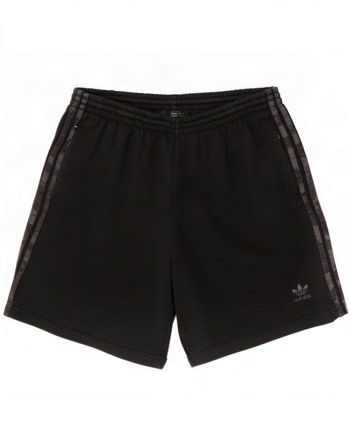 Adidas Herren Sport Shorts 2XL Schwarz Baumwolle