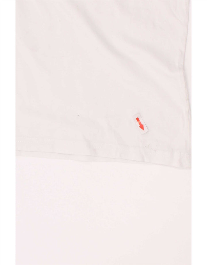 Kappa Jungen T-Shirt mit Grafik, 11–12 Jahre, Weiß