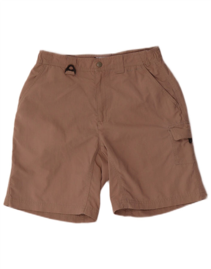 Columbia Damen Cargo-Shorts, Größe S, W26, Beige, Nylon