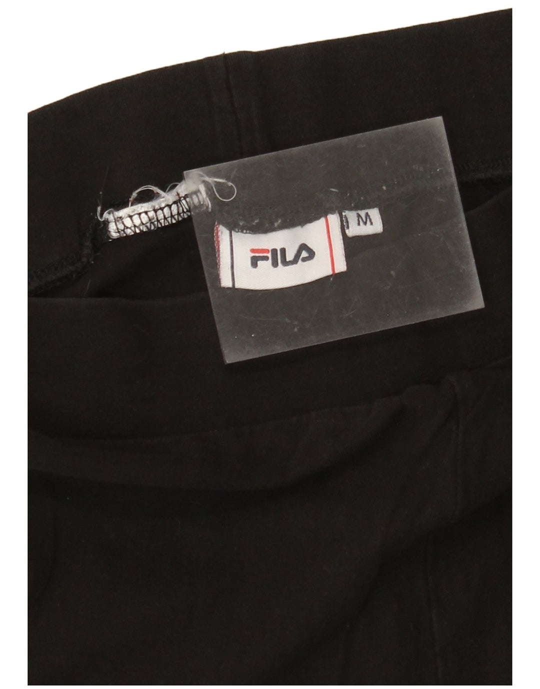 FILA Damen Graphic Leggings UK 14 Medium Schwarz