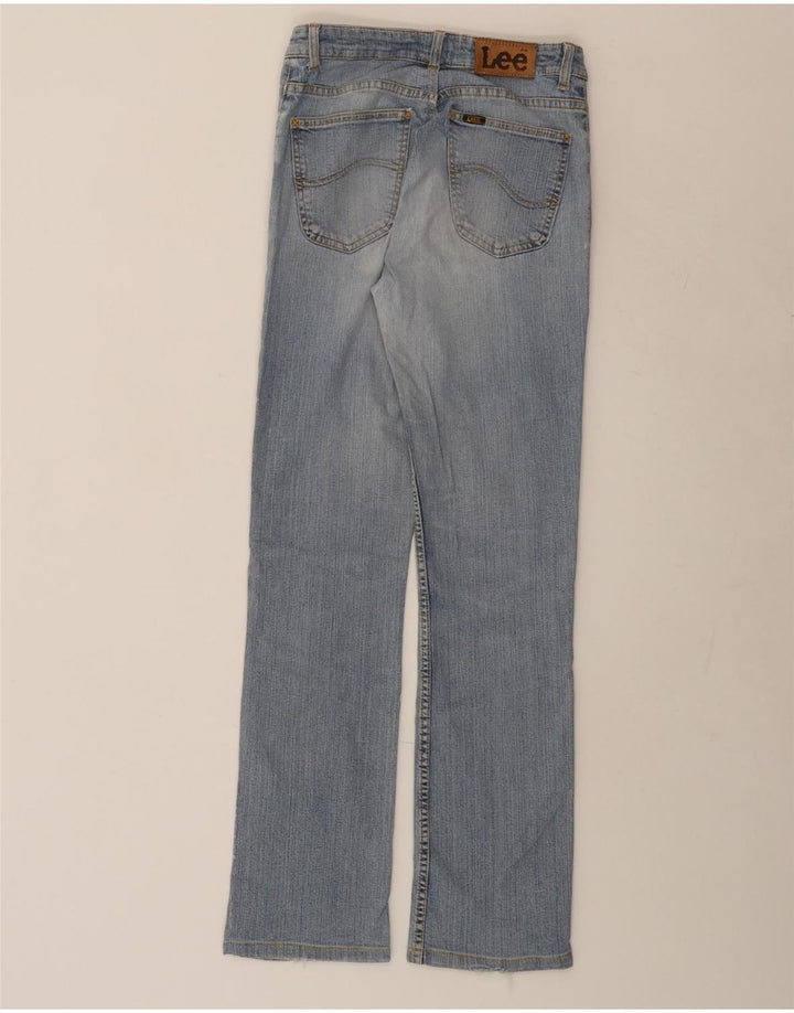 LEE Damen Cameron Straight Jeans W30 L33 Blaue Baumwolle