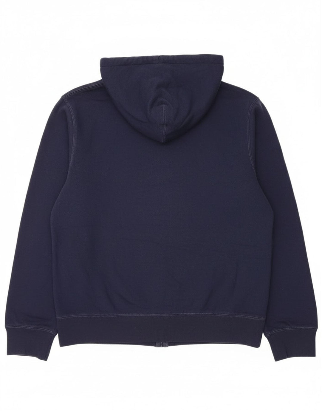 Gap Herren-Kapuzenpullover mit grafischem Reißverschluss, mittlere marineblaue Baumwolle