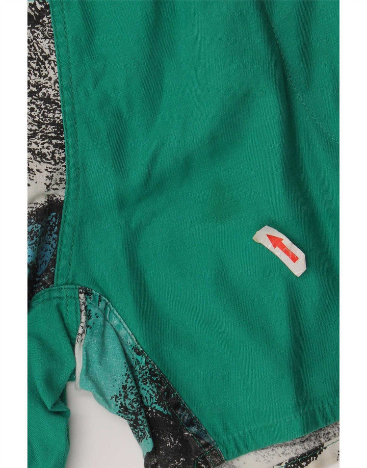 Vintage Herren Badeshorts Kleine mehrfarbige Batik-Baumwolle