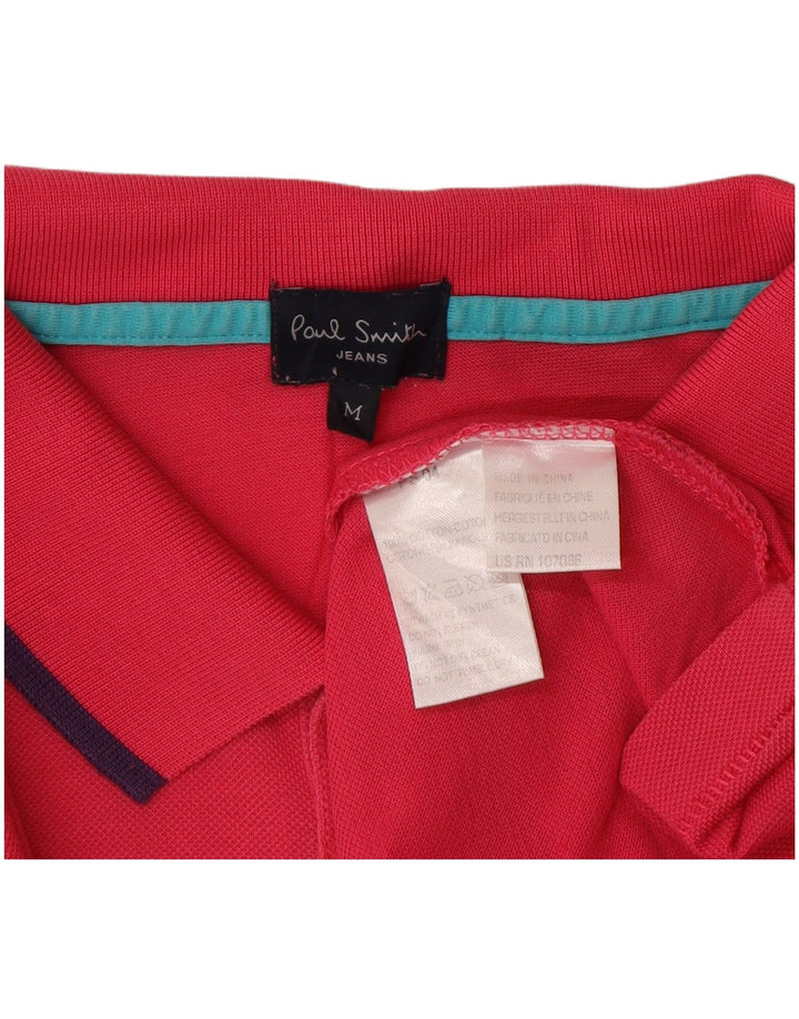 Paul Smith Herren-Poloshirt aus mittelrosa Baumwolle