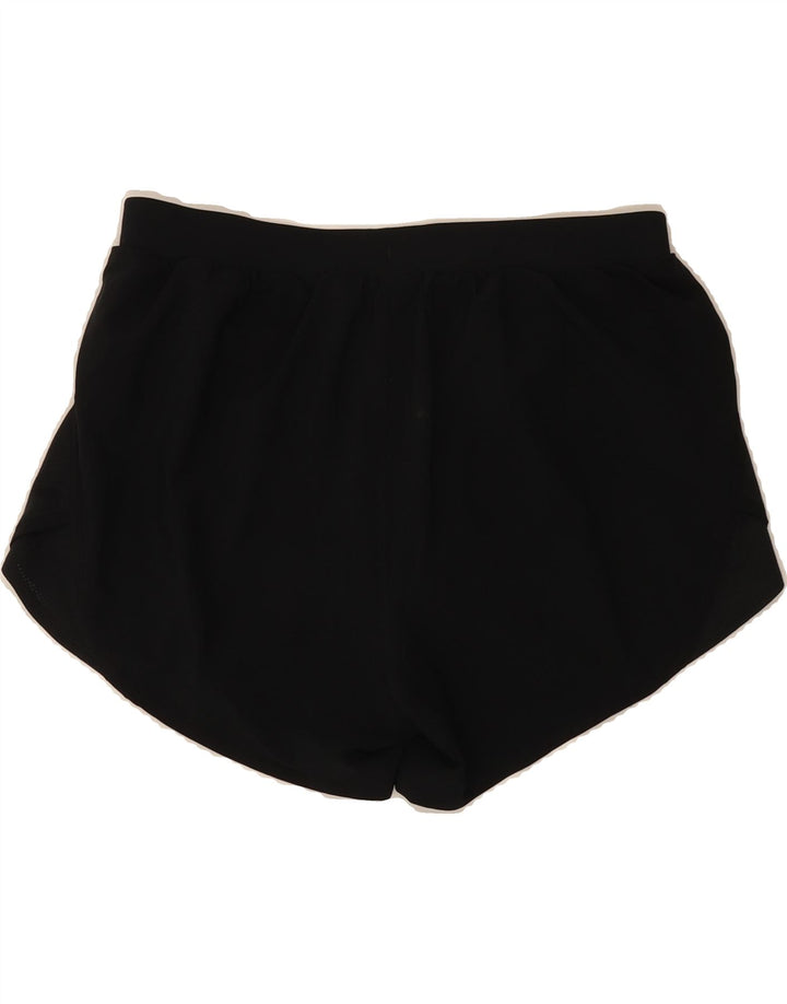 UNDER ARMOUR Womens Sport Shorts UK 12 Medium  Black Polyester Vintage Under Armour and Second-Hand Under Armour from Messina Hembry 