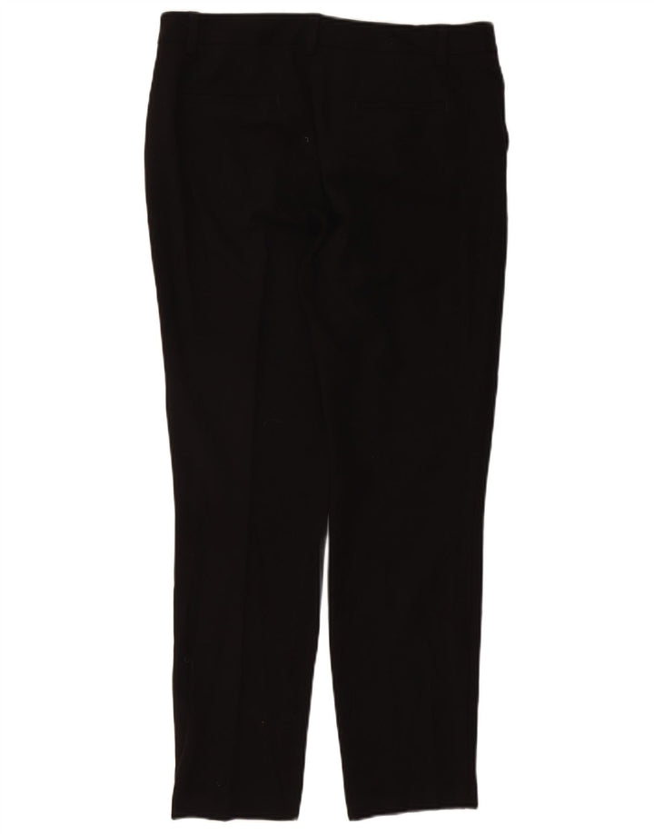 REISS Damen Slim Chinohose UK 12 Medium W32 L28 Schwarz Polyester
