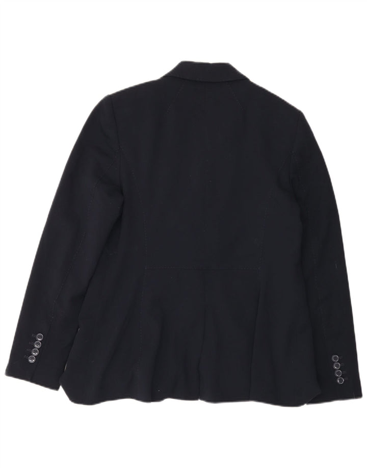 Marks & Spencer Damen 1-Knopf-Blazerjacke, UK 12, mittleres Marineblau