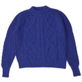 Marks & Spencer Damen Autograph Rollkragenpullover, Gr. 8, Blau