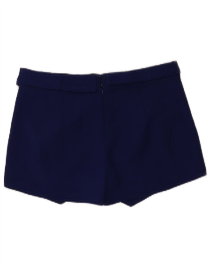 Zara Damen-Shorts, mittelgroß, W28, marineblaue Baumwolle