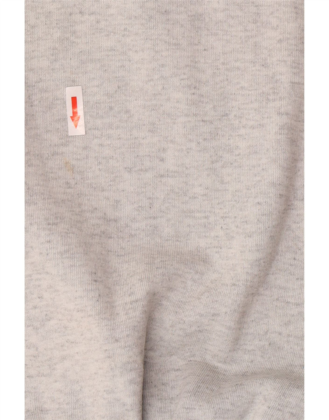 Asics Herren-Sweatshirt mit grafischem Reißverschluss und Rundhalsausschnitt, Größe L, Grau