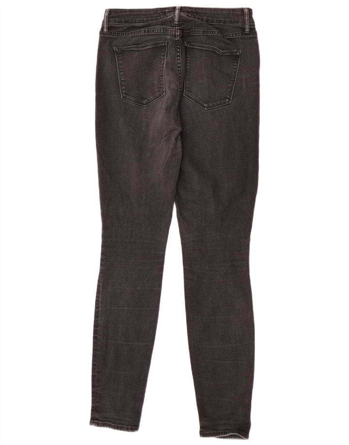 Gap Damen Skinny Jeans W30 L32 Schwarze Baumwolle