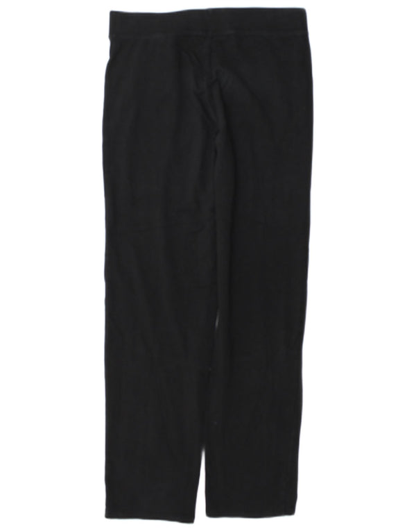 Marks & Spencer Damen Gerade Chinohose UK 10 Small W32 L30 Schwarz