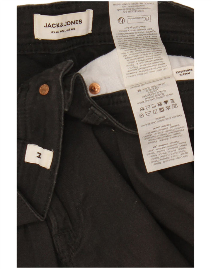 Jack & Jones Herren Regular Casual Shorts Medium W32 Schwarz Baumwolle