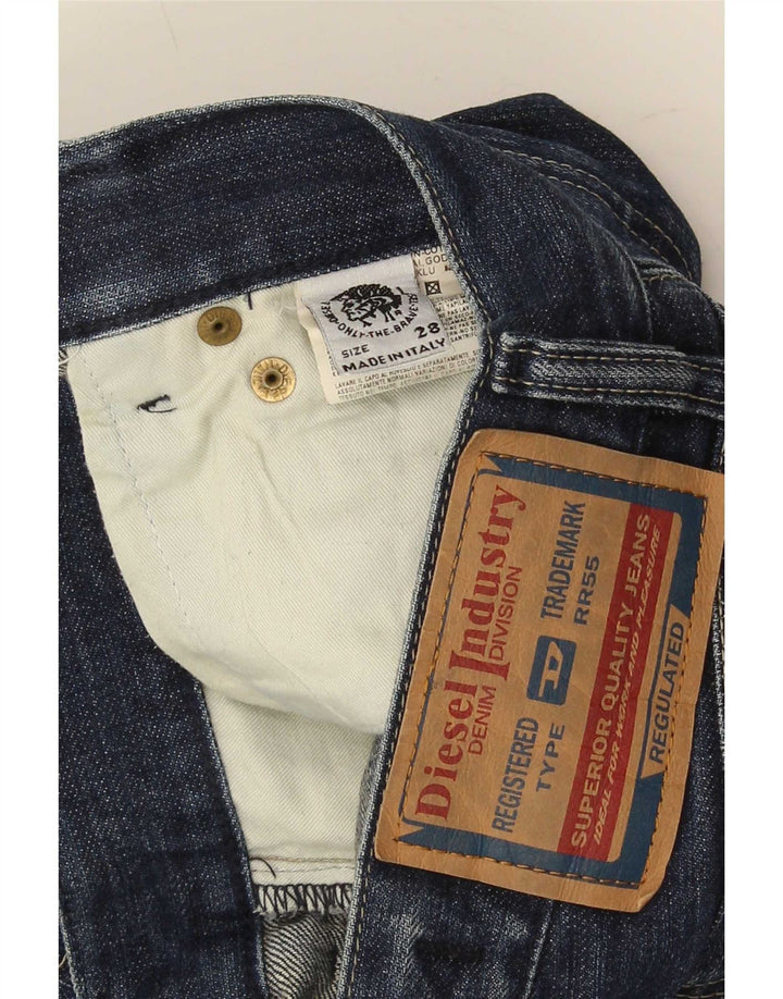 Diesel Herren Loose Jeans W28 L28 Marineblau