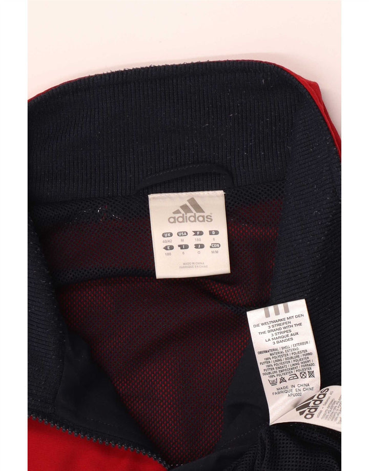 Adidas Herren-Trainingsanzugoberteil, UK-Größe 40/42, mittelgroß, mehrfarbig, Farbblock