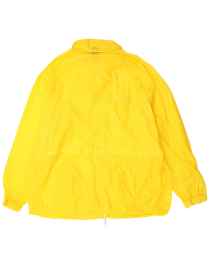 Errea Herren Regenjacke UK 44 2XL Gelbes Nylon