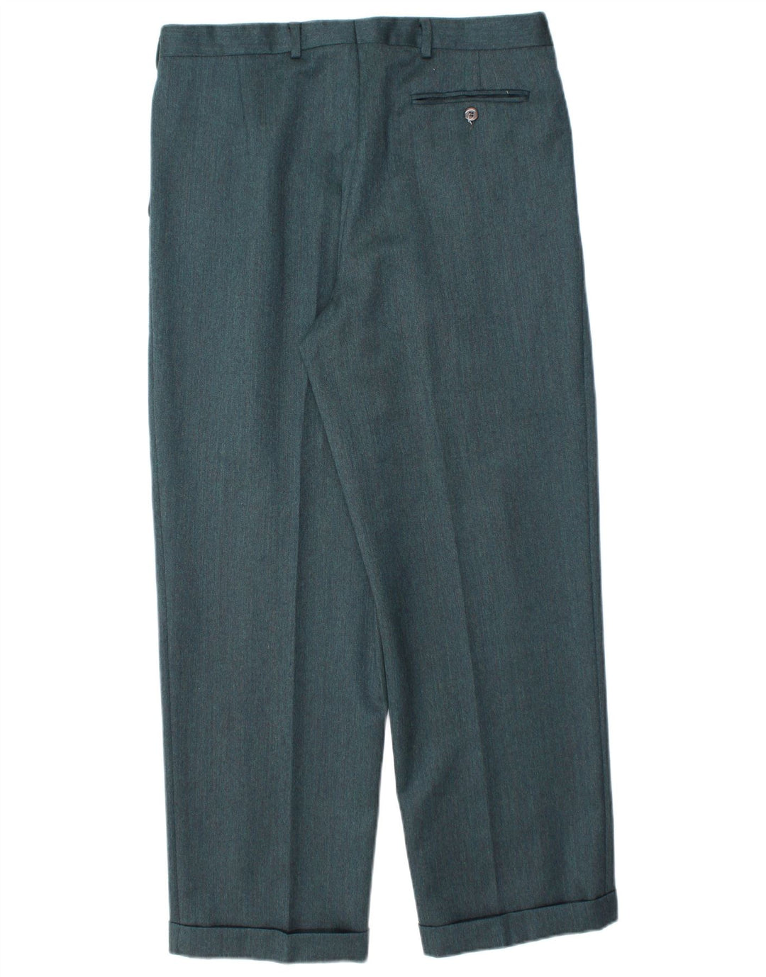 ANGELICO Zweireihiger 2-teiliger Herrenanzug, IT 50, Größe L, W34, L30, Grün