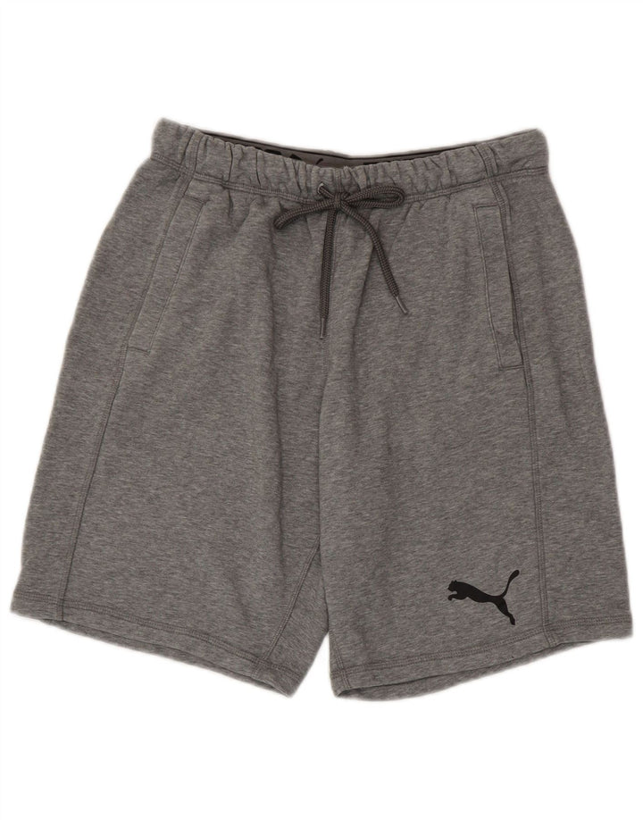 PUMA Herren Sportshorts Mittelgrau meliert