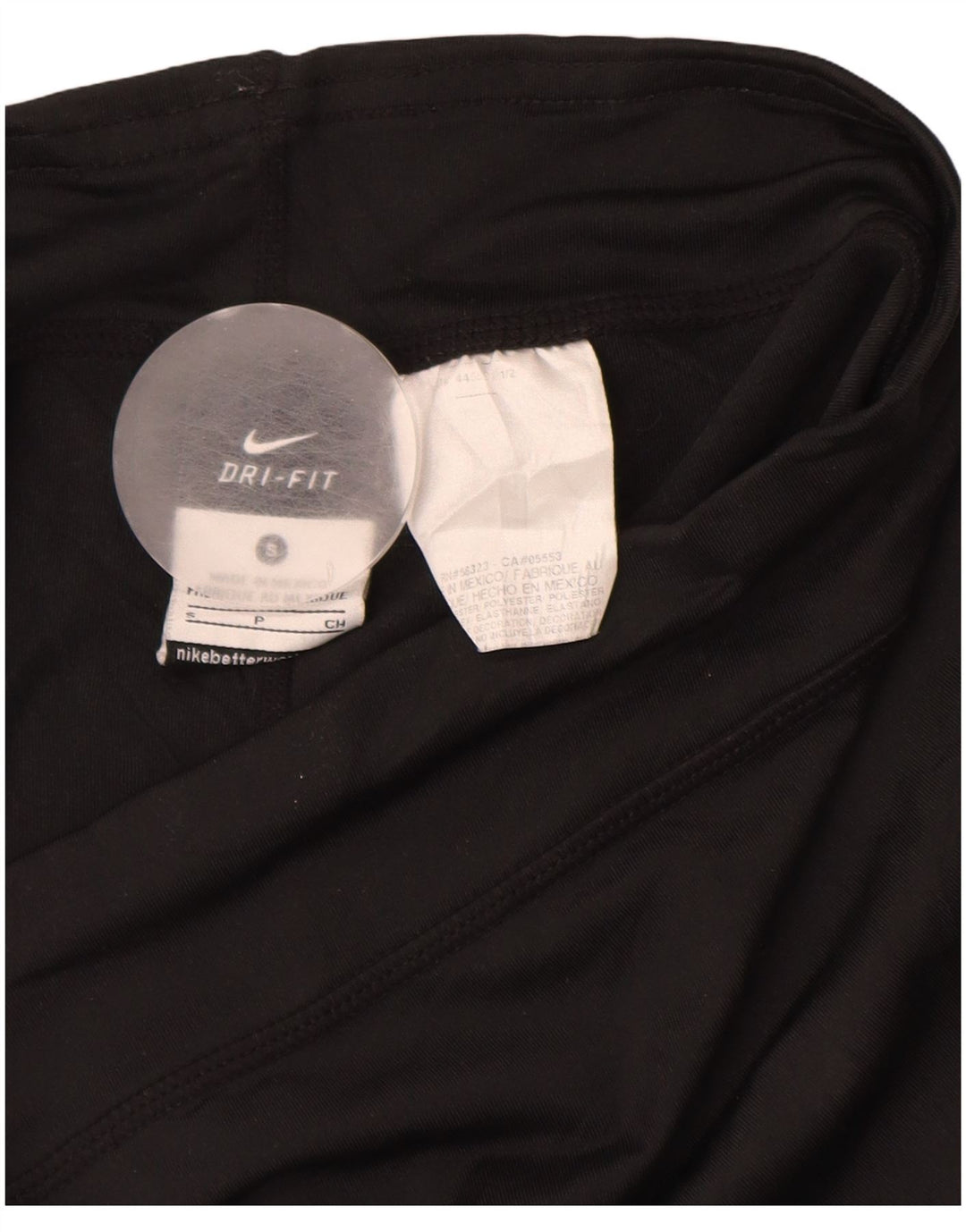 NIKE Damen Dri Fit Sport Shorts UK 10 Small Schwarz Polyester