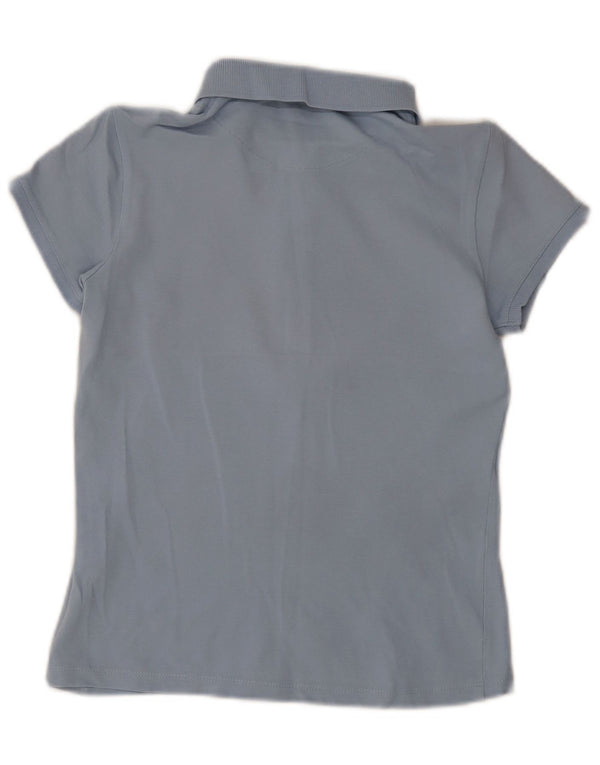 US Polo Assn Damen Poloshirt UK 8 Small Blau Baumwolle