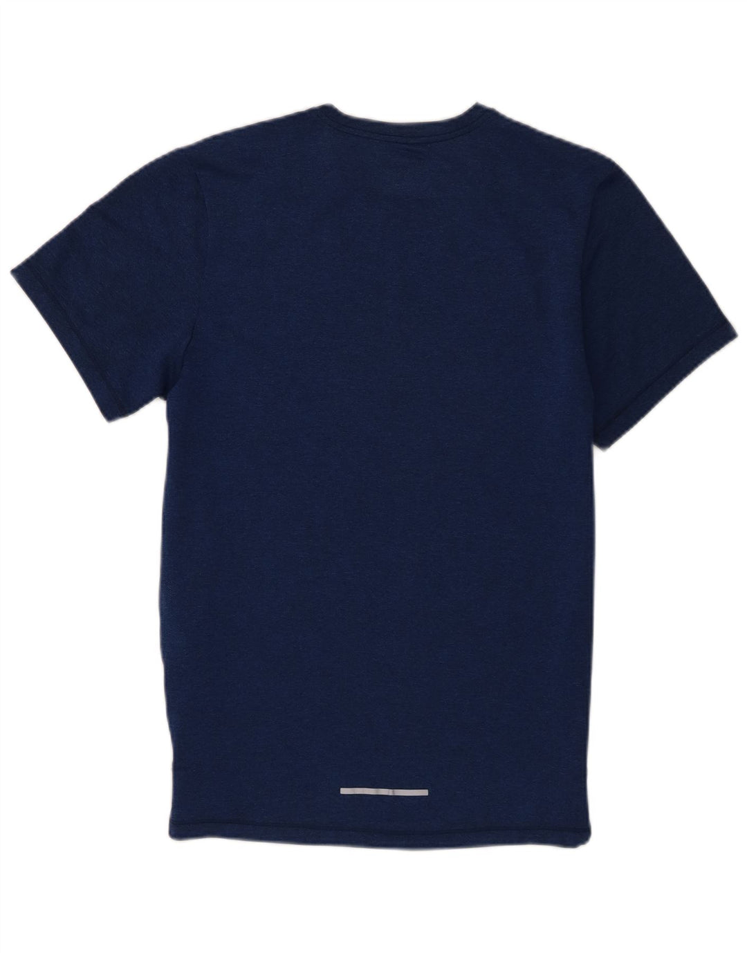 Nike Herren Dri Fit T-Shirt Top Small Marineblaues geometrisches Polyester
