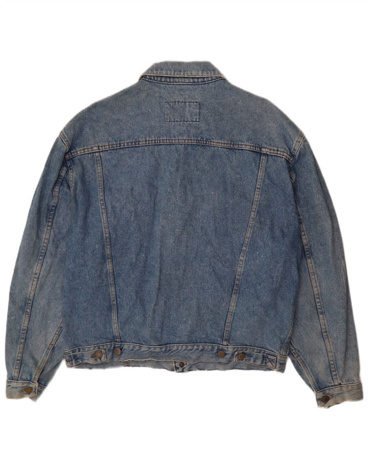 UNIFORM Herren Jeansjacke UK 38 Mittelblau