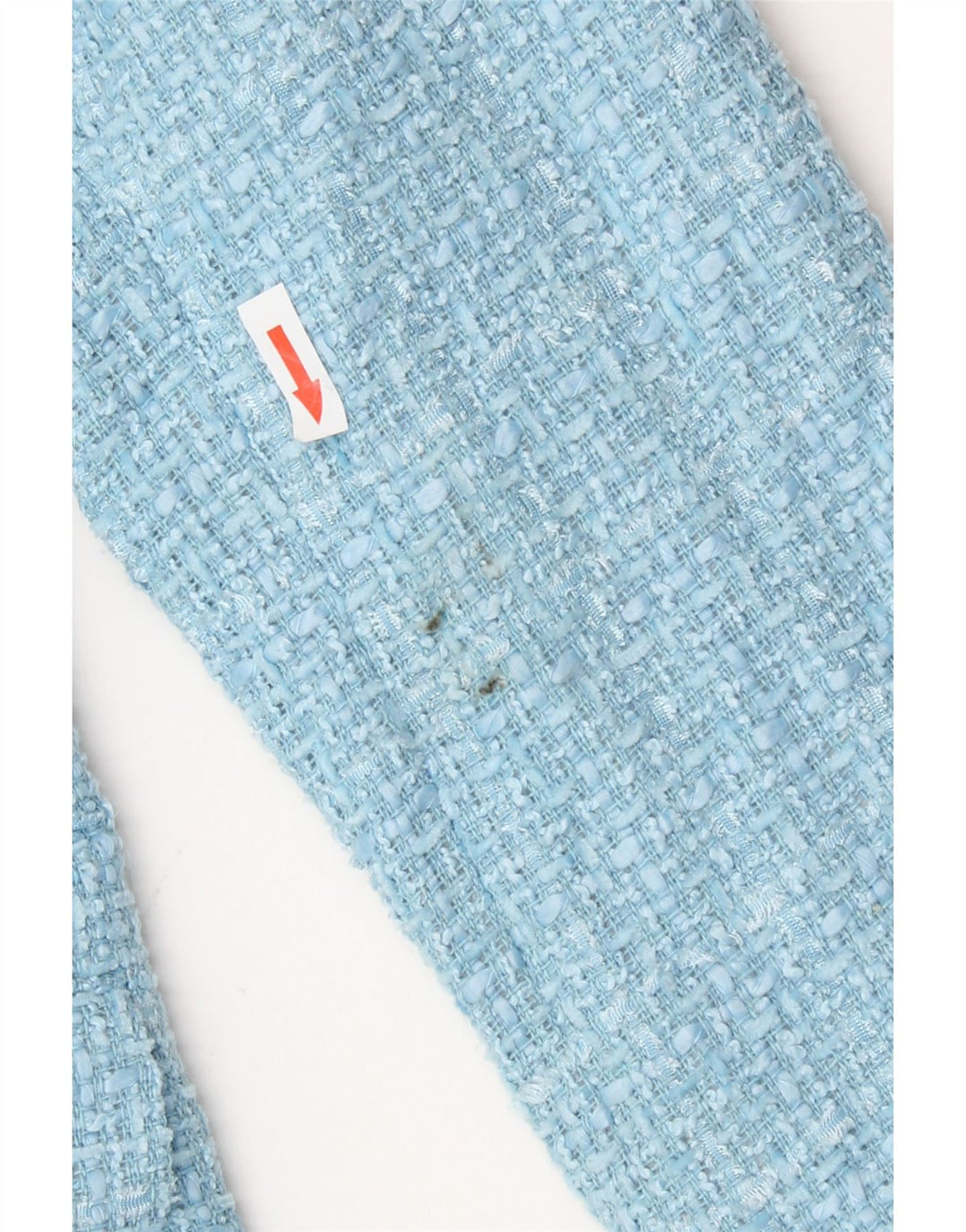 Zweireihiger Blazer für Damen von Zara, UK 14, Mittelblau kariert, Polyester