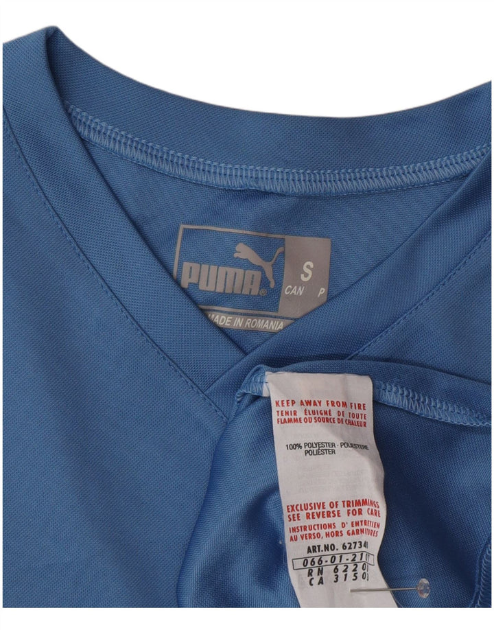 PUMA Herren T-Shirt Top Small Blau Polyester