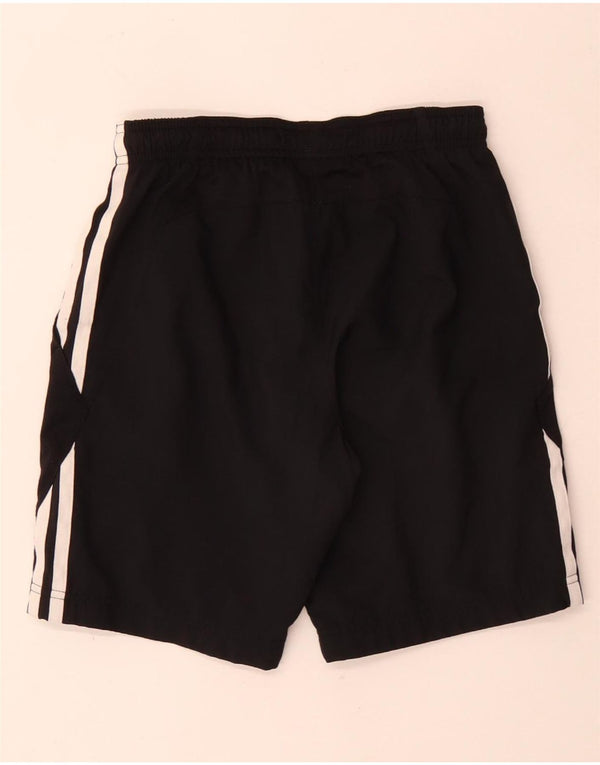 Adidas Sportshorts für Jungen, 9–10 Jahre, schwarzes Polyester
