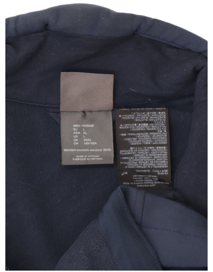Jack Wolfskin Herren Windjacke UK 40 Large Marineblau Polyester