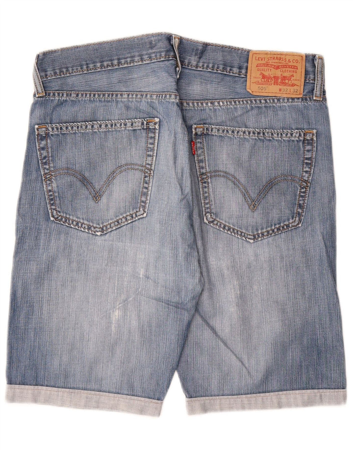 Levi's Herren 505 Denim Shorts W32 mittelblaue Baumwolle